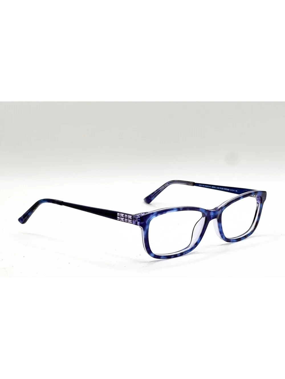 Bebe BB5084 518 Plum Tortoise Rectangle Authentic Eyeglass Frames 52-15